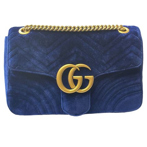 sac gucci marmont velour occasion